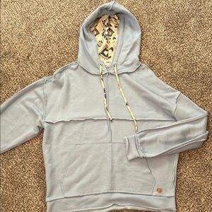 BKE baby blue hoodie